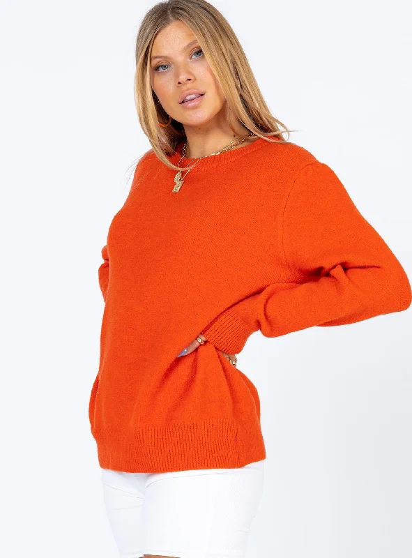 Larissa Sweater Orange