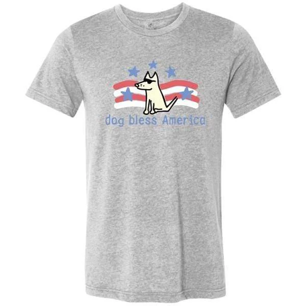 Dog Bless America - Lightweight Tee