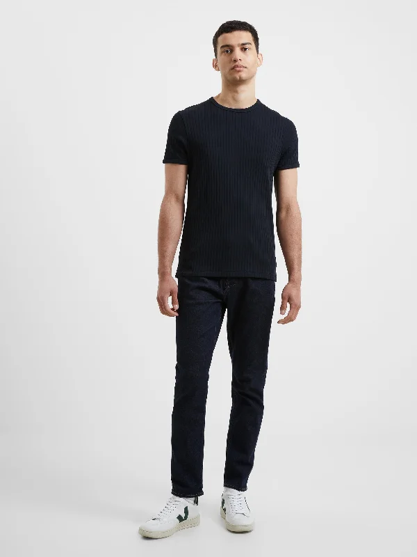 Needle Ribbed T-Shirt