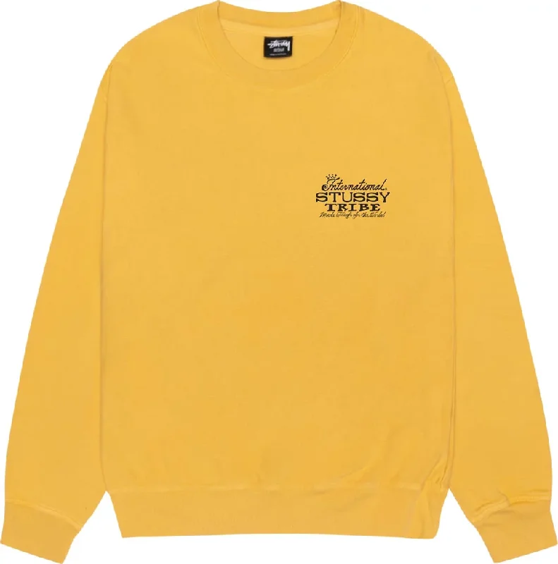 STUSSY Men IST Pigment Dyed Crewneck