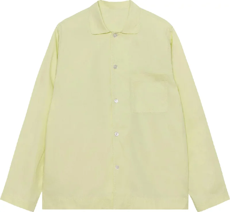 STUSSY X TEKLA Men Poplin Pyjama Long Sleeve Shirt